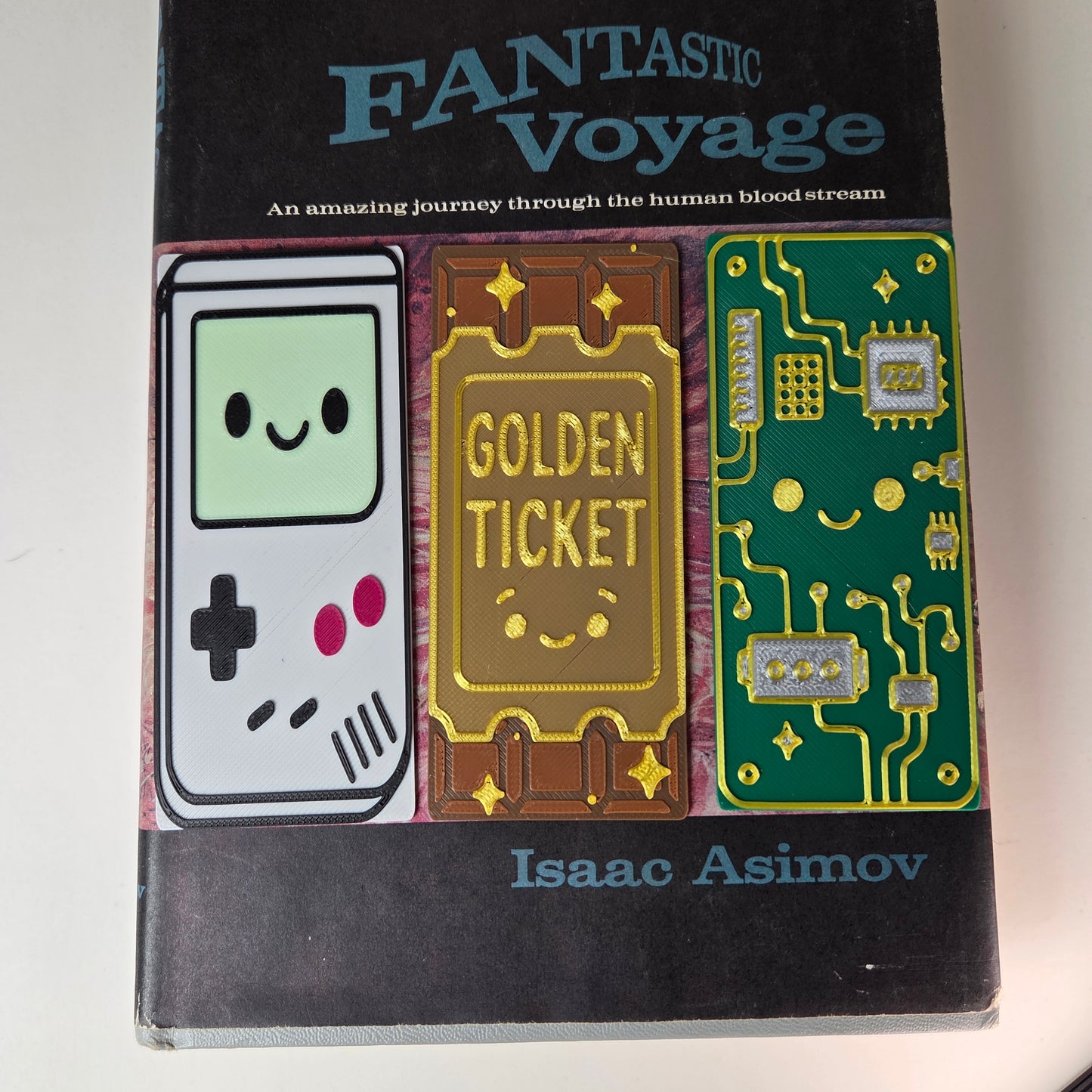 Glow-in-the-Dark Game Boy Bookmark