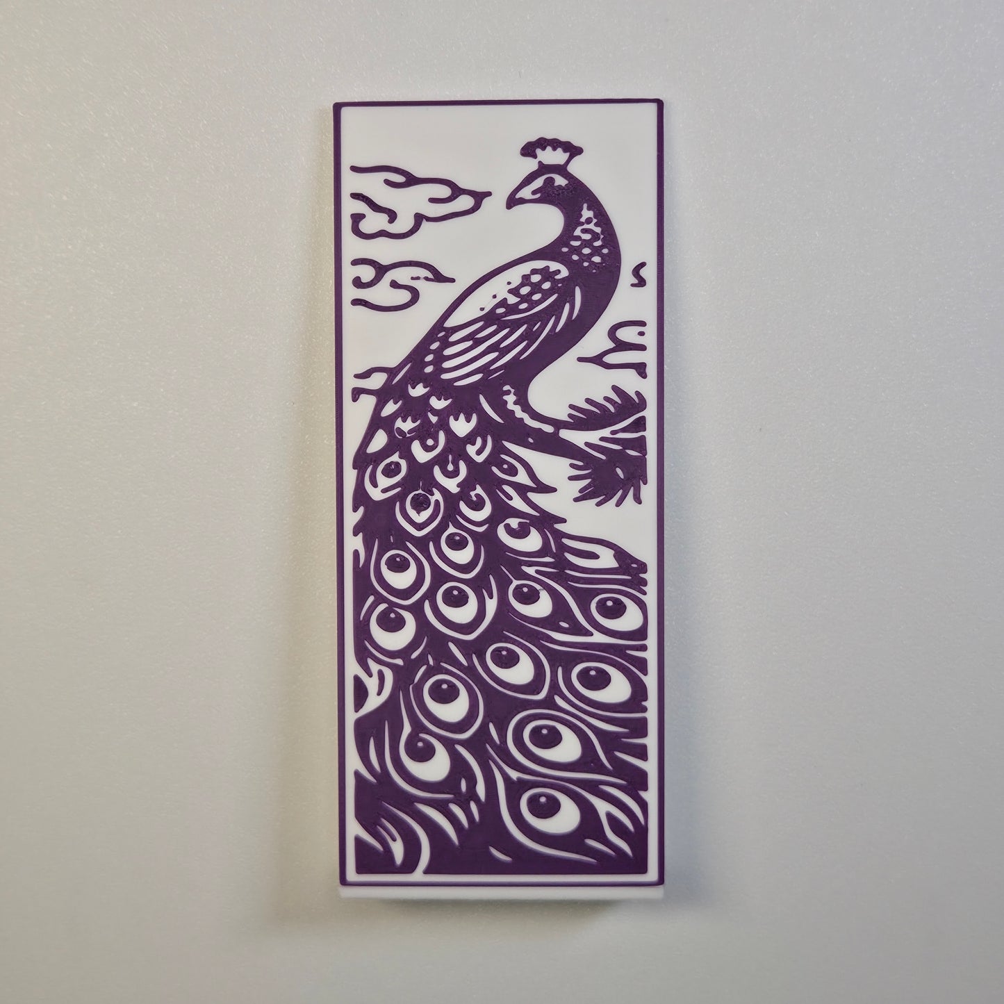 Majestic Peacock Bookmark