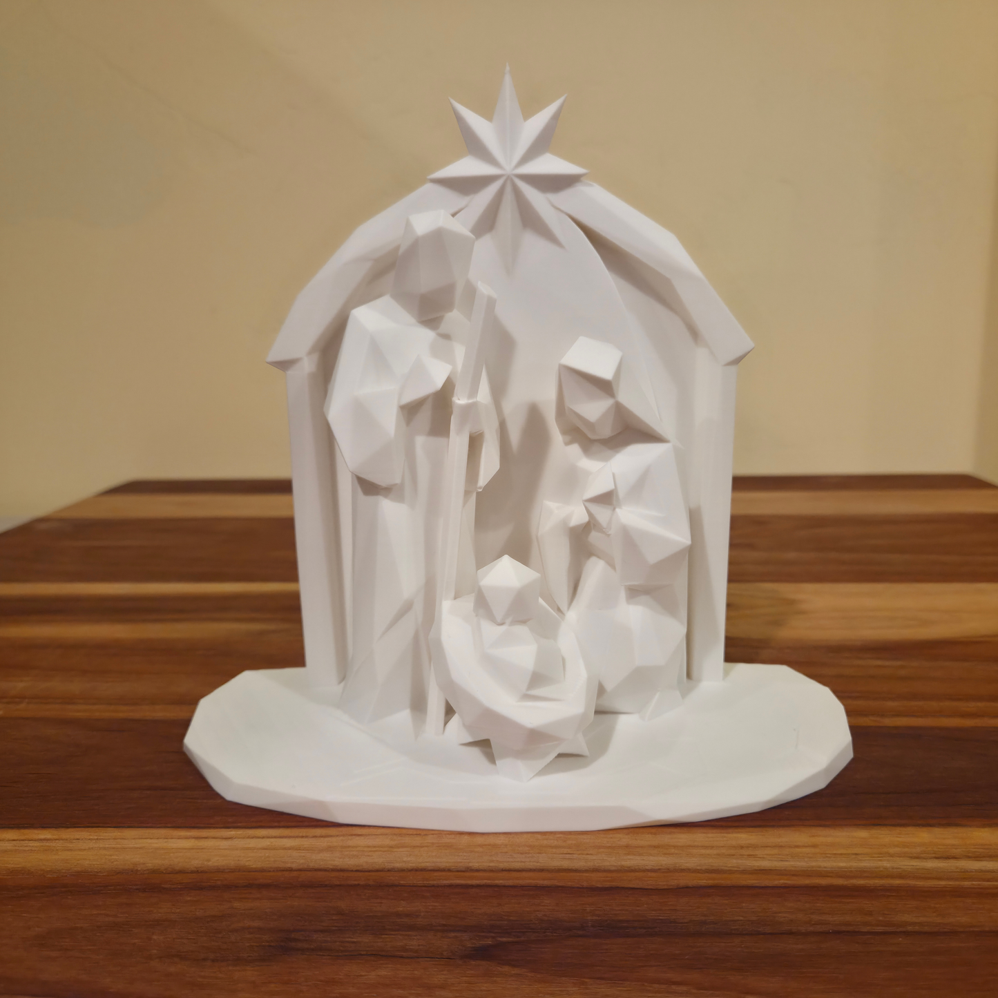 Low Poly Manger Scene