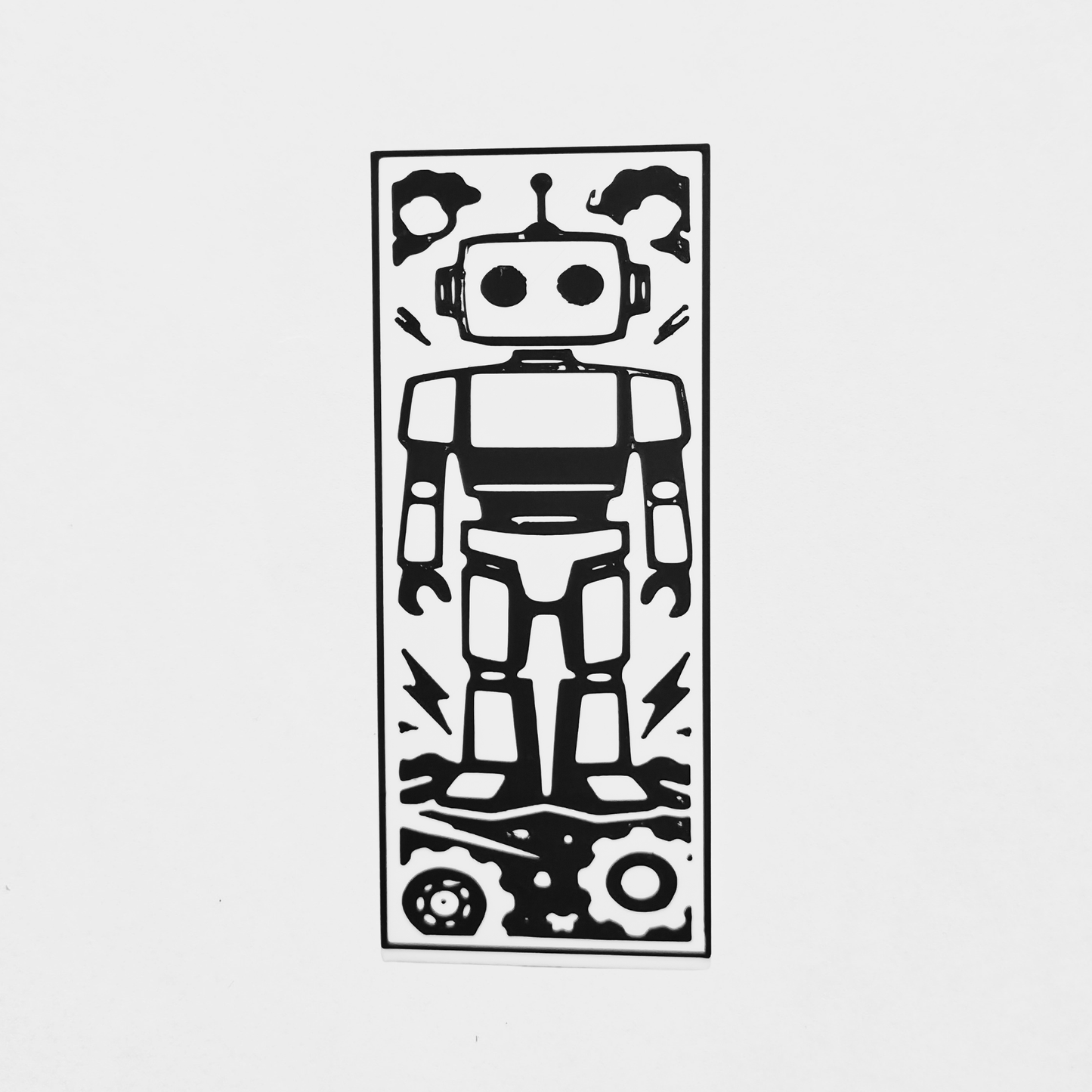 Retro Robot Bookmark