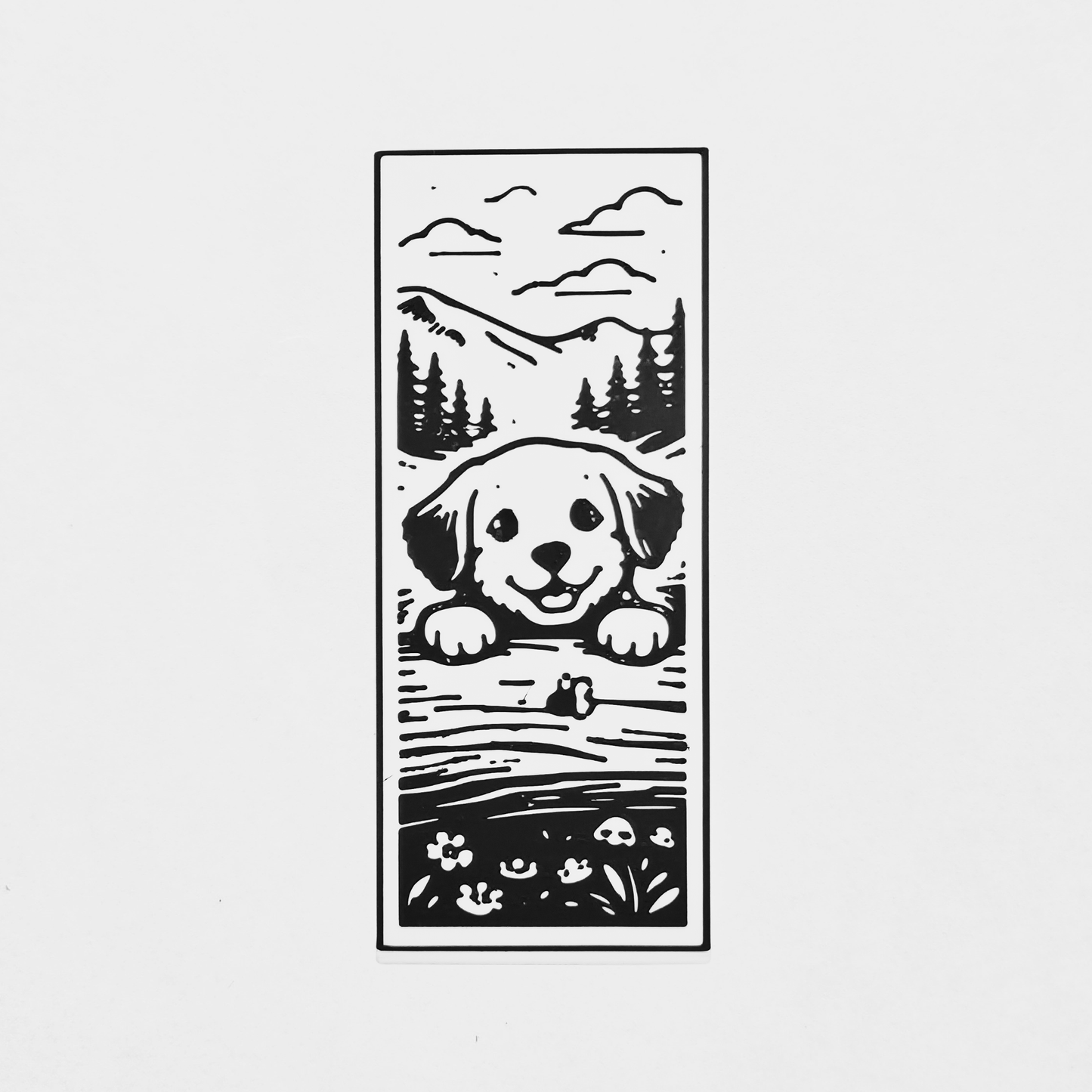 Curious Puppy Bookmark