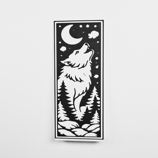 Howling Wolf Bookmark