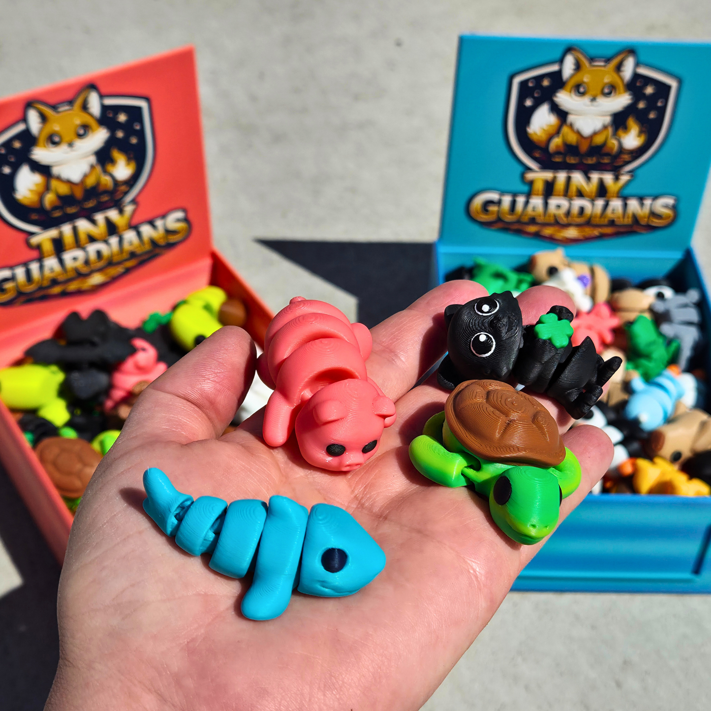 Tiny Guardians – 120pc Mini Creature Collection | Retail Display Ready | Wholesale Friendly Impulse Toy Set