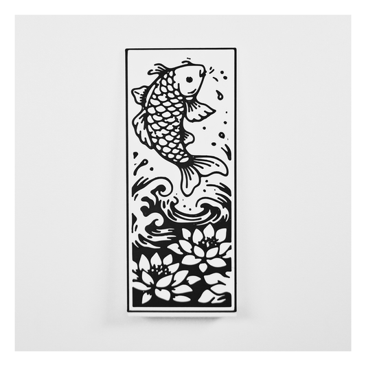 Koi & Lotus Bookmark