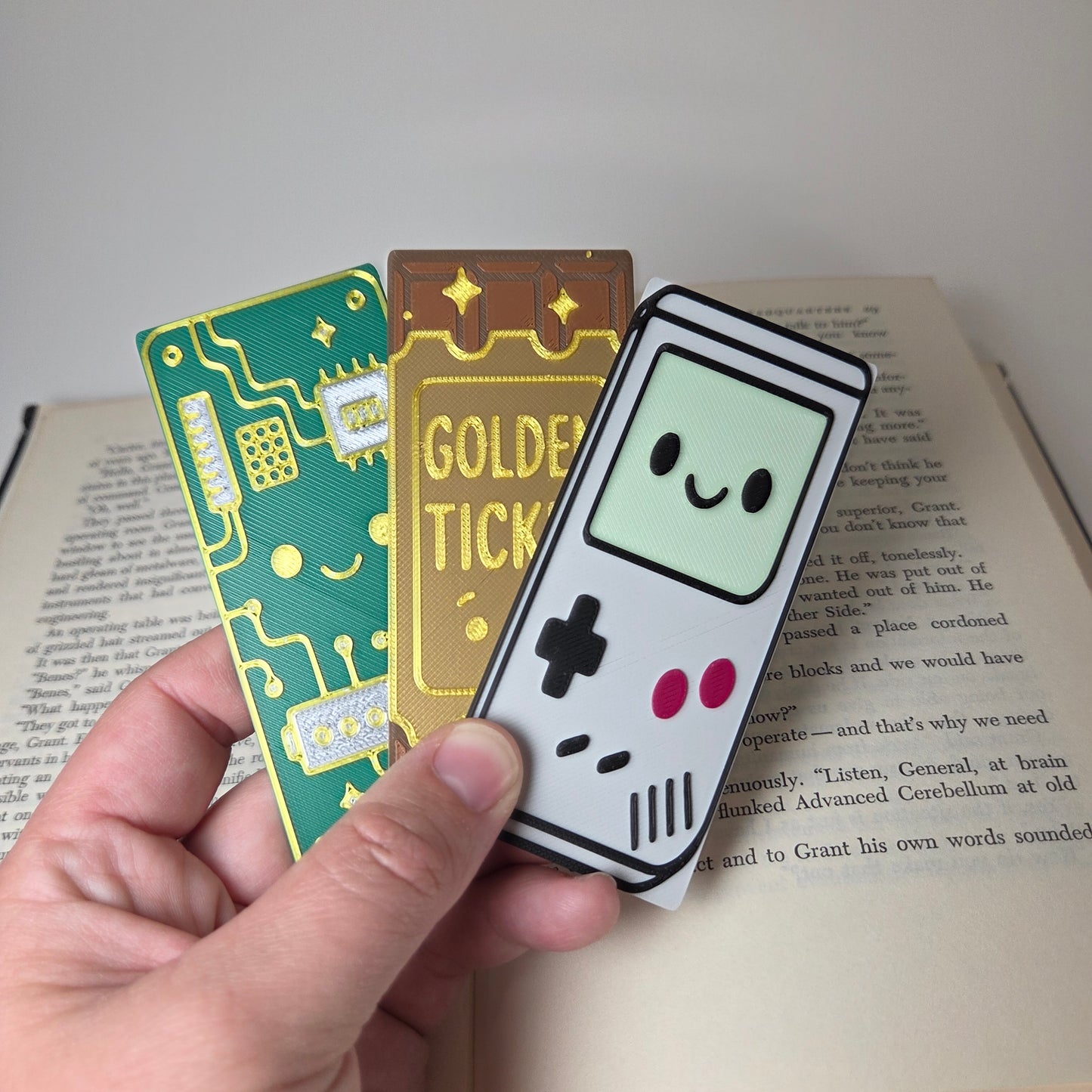 Glow-in-the-Dark Game Boy Bookmark