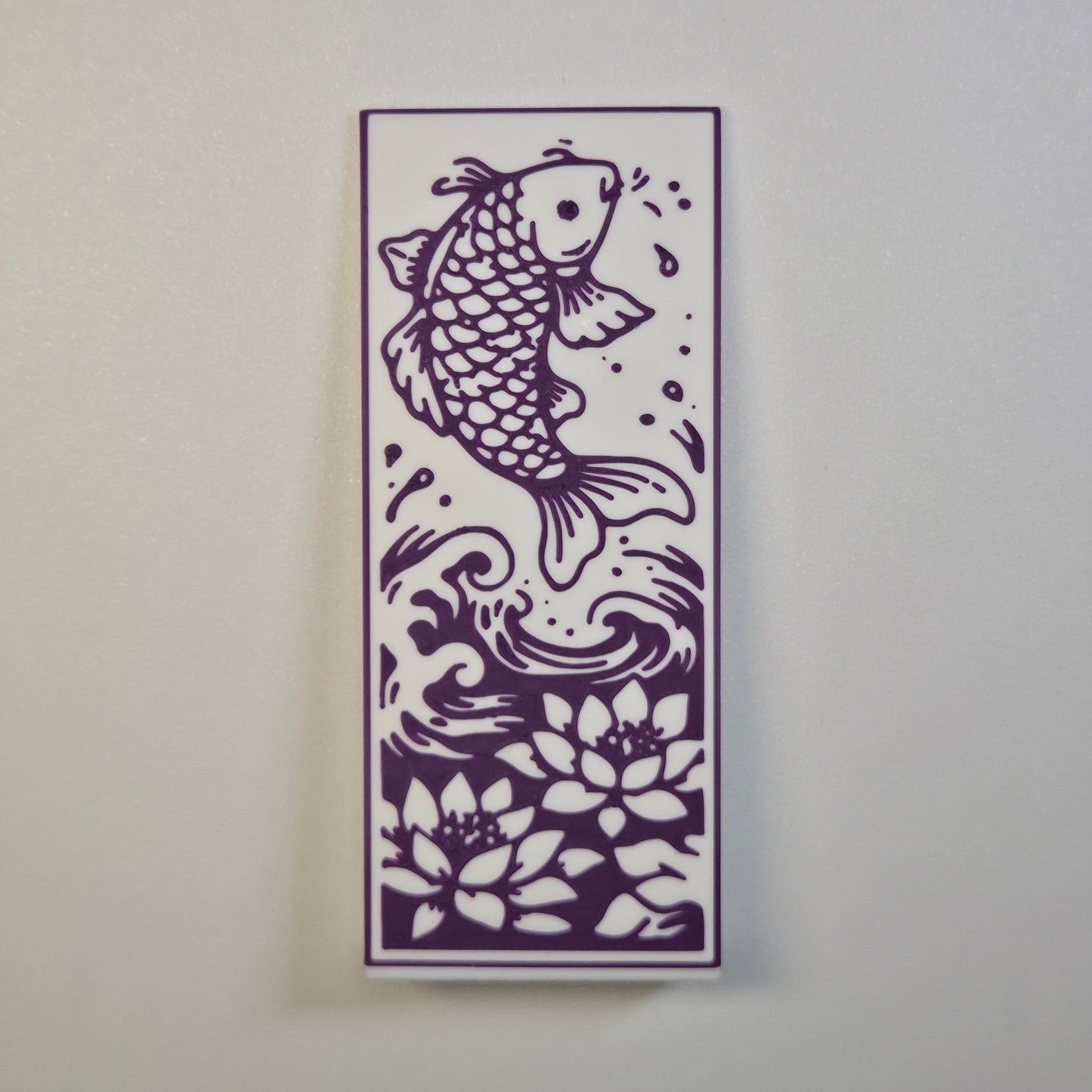 Koi & Lotus Bookmark