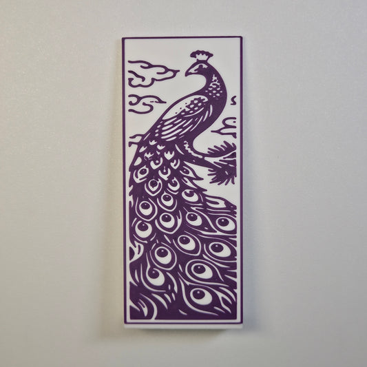 Majestic Peacock Bookmark