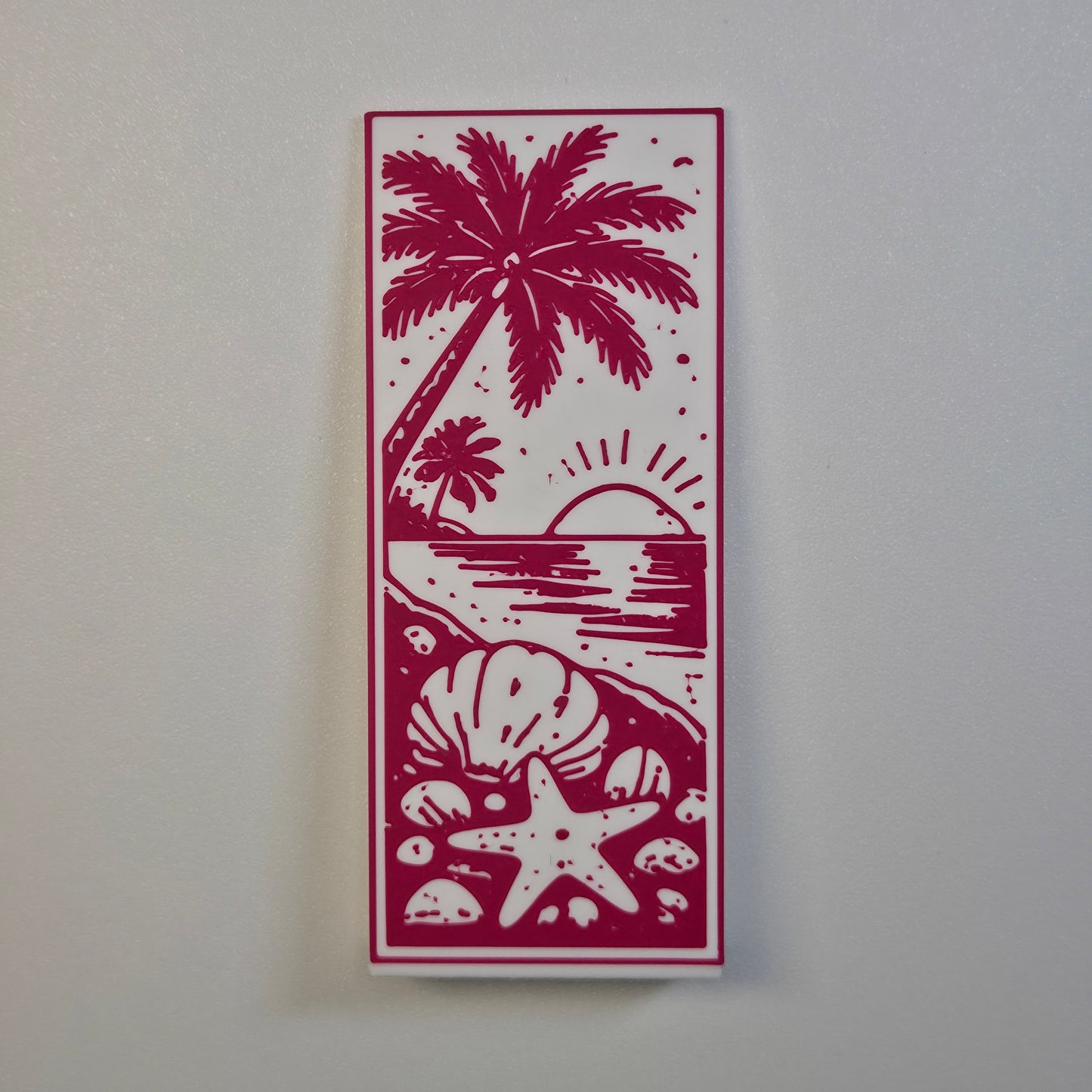 Tropical Sunset Bookmark