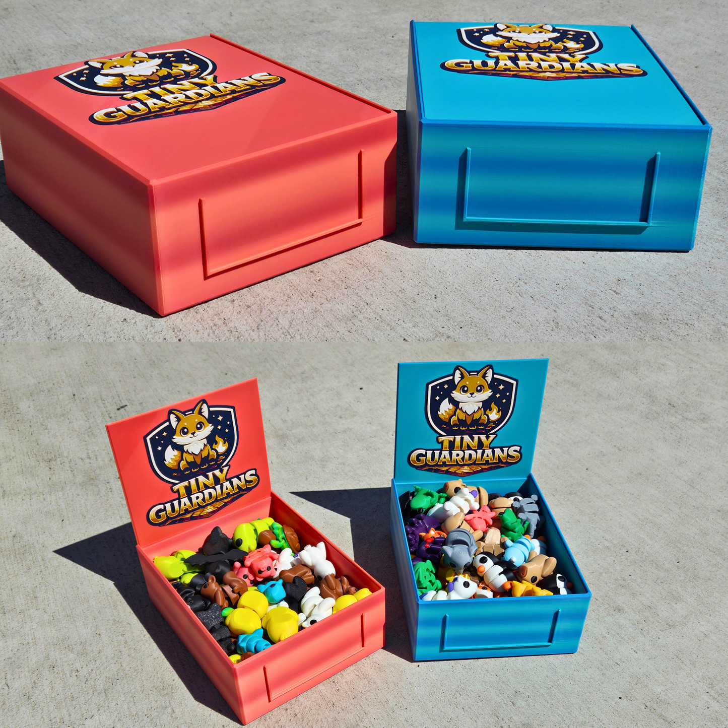 Tiny Guardians – 120pc Mini Creature Collection | Retail Display Ready | Wholesale Friendly Impulse Toy Set