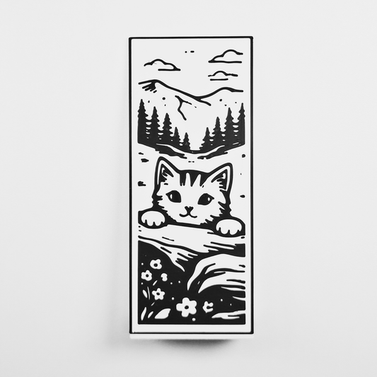 Curious Kitten Bookmark