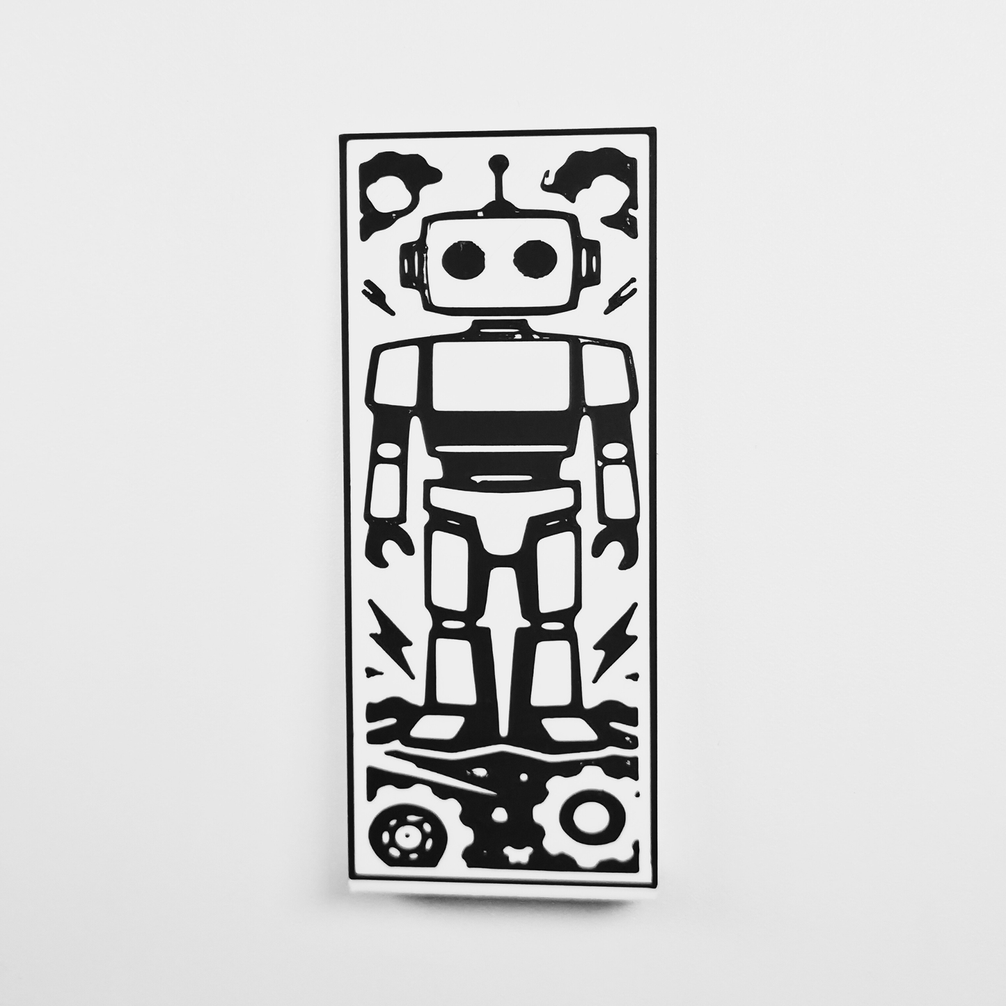 Retro Robot Bookmark