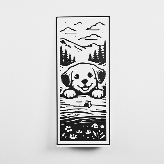 Curious Puppy Bookmark