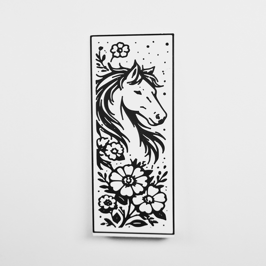 Wild Mane Horse Bookmark