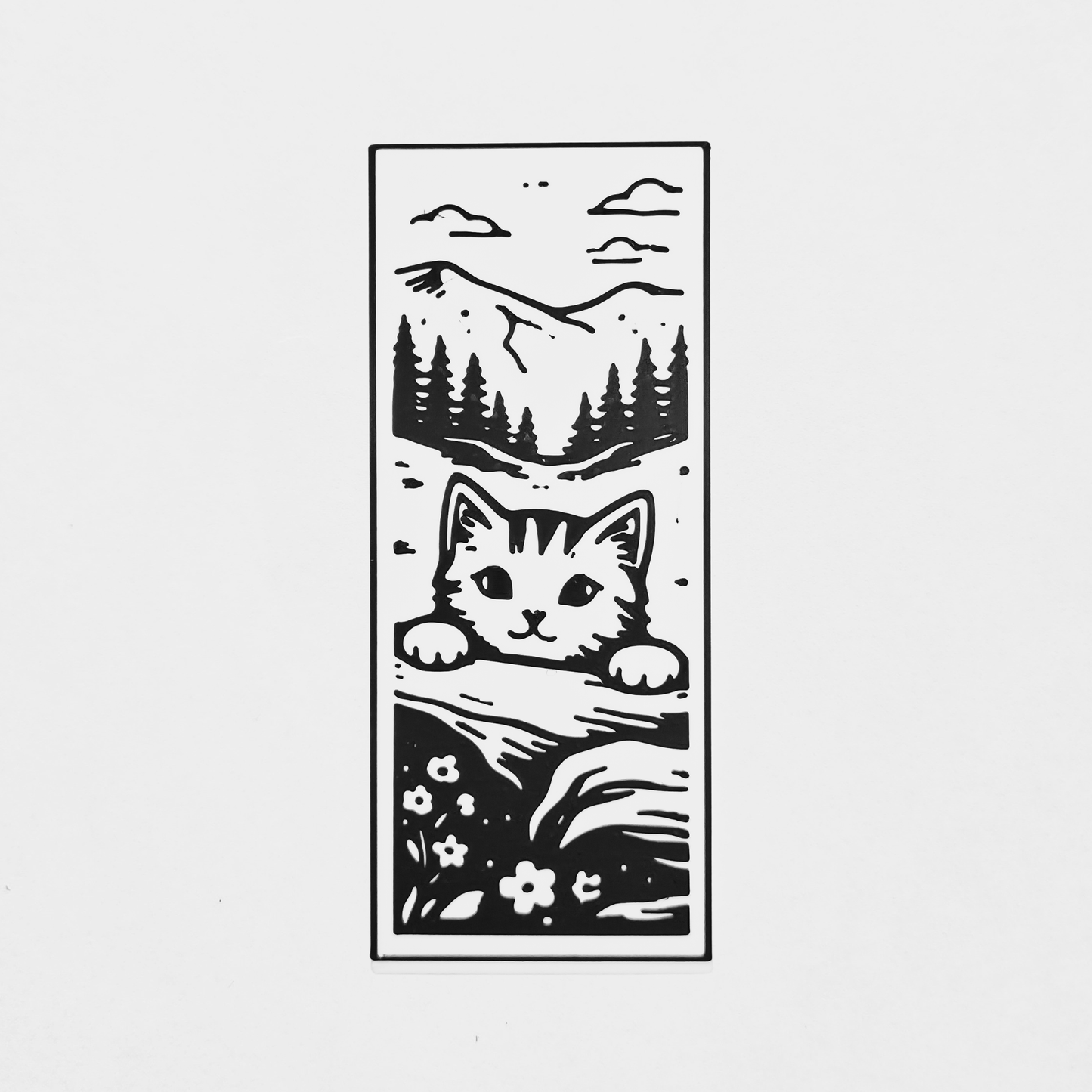 Curious Kitten Bookmark