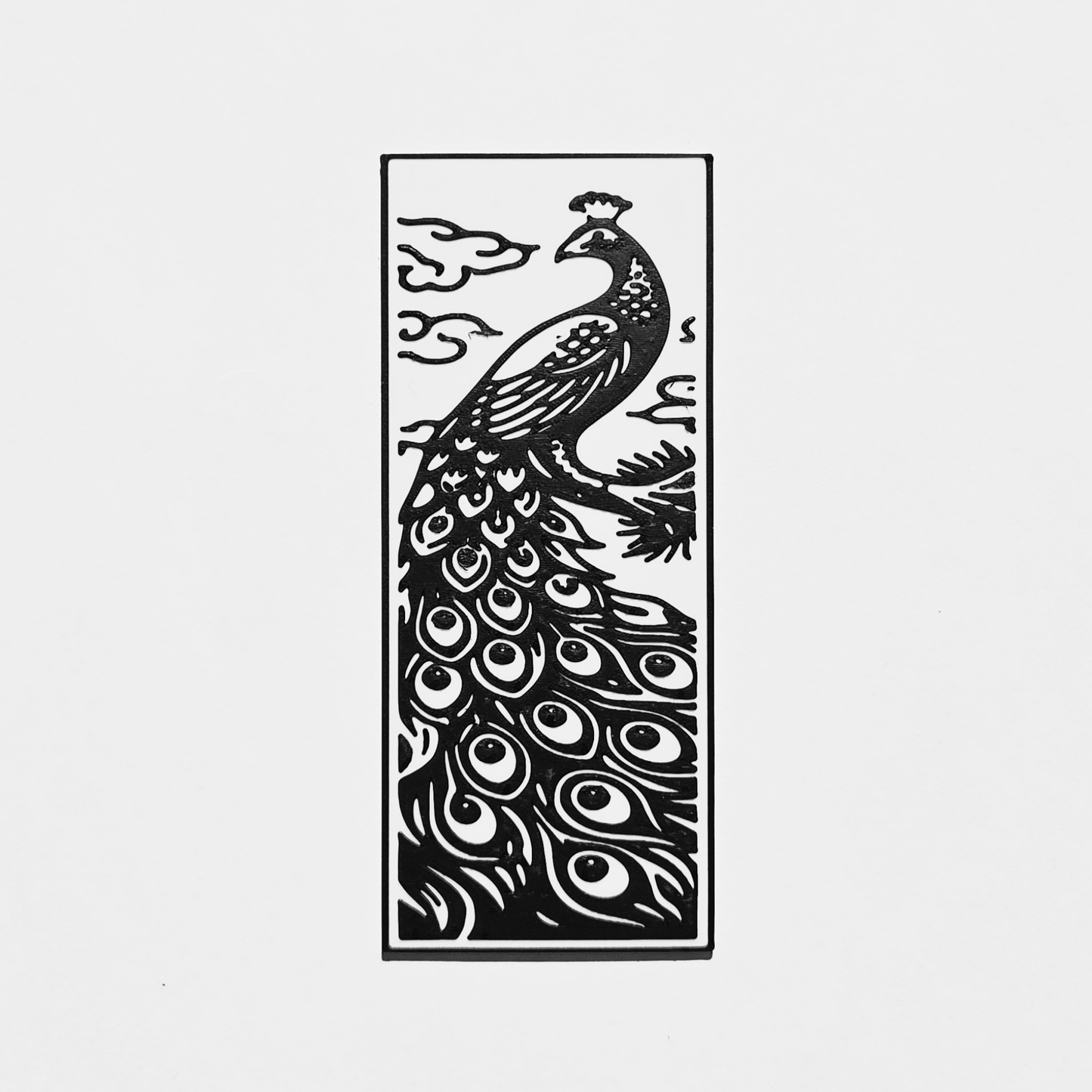 Majestic Peacock Bookmark