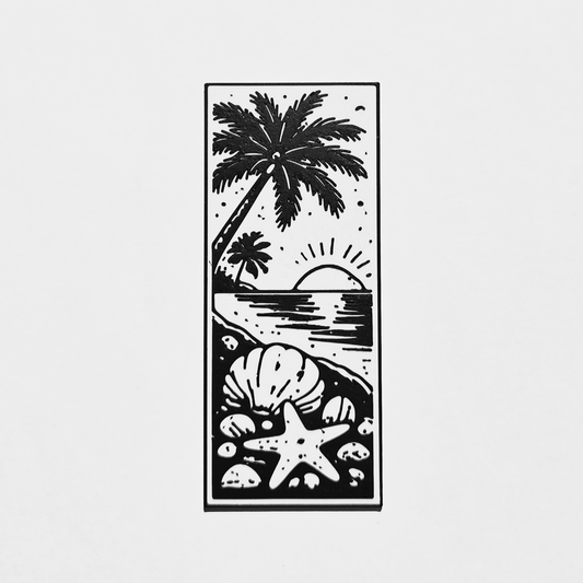 Tropical Sunset Bookmark