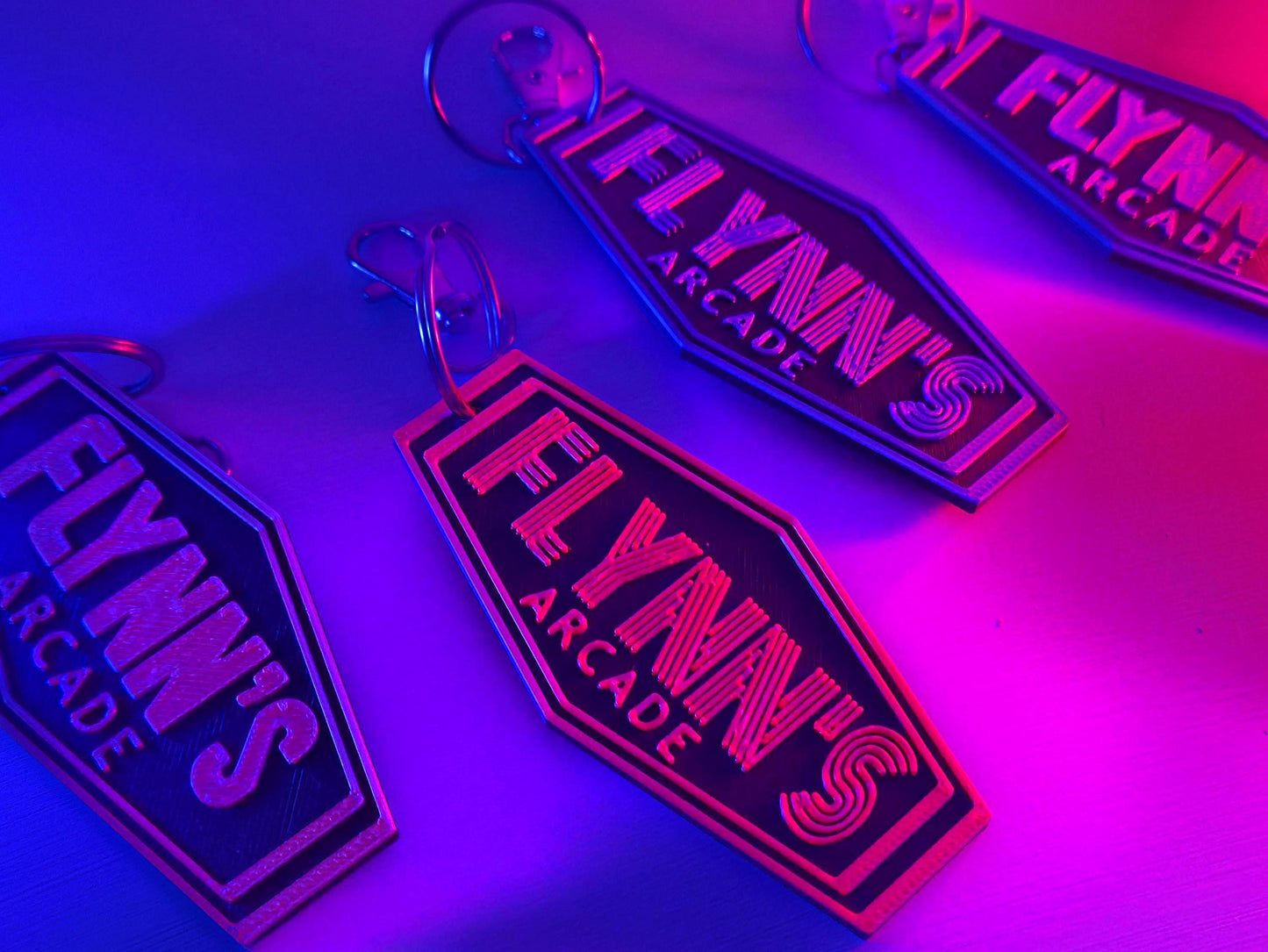 Flynn’s Arcade Keychain