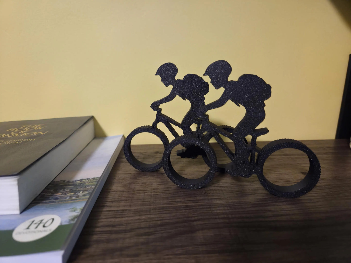 Two by Two Cyclist Sculpture Set
