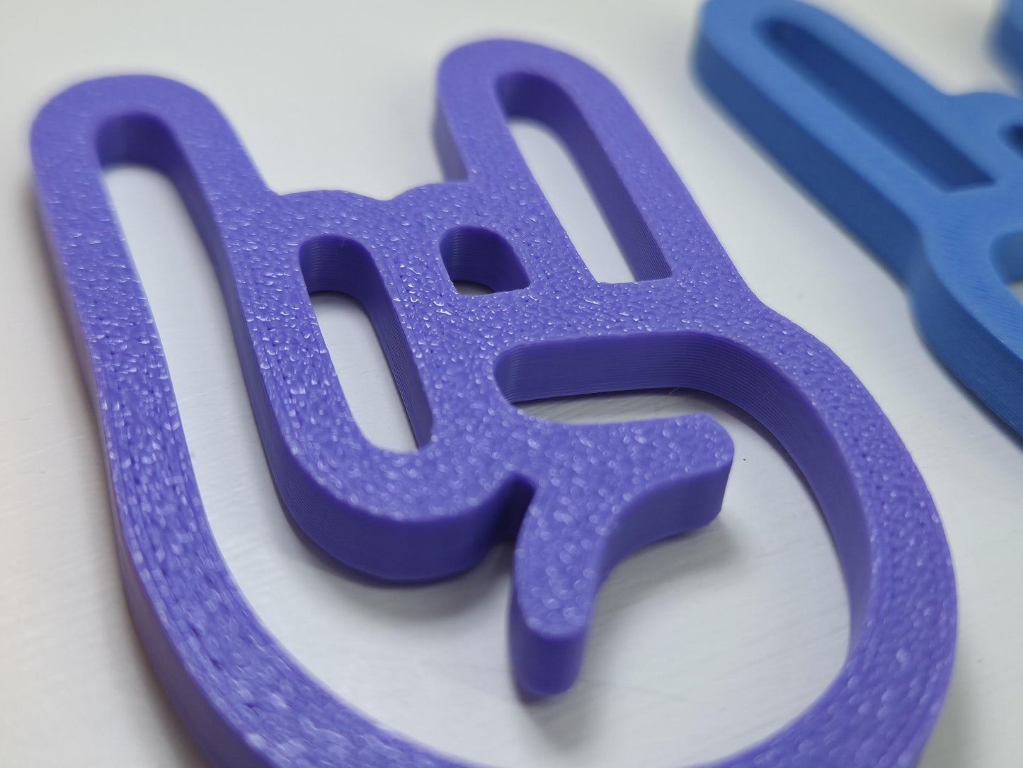 Rock On Hand Keychain