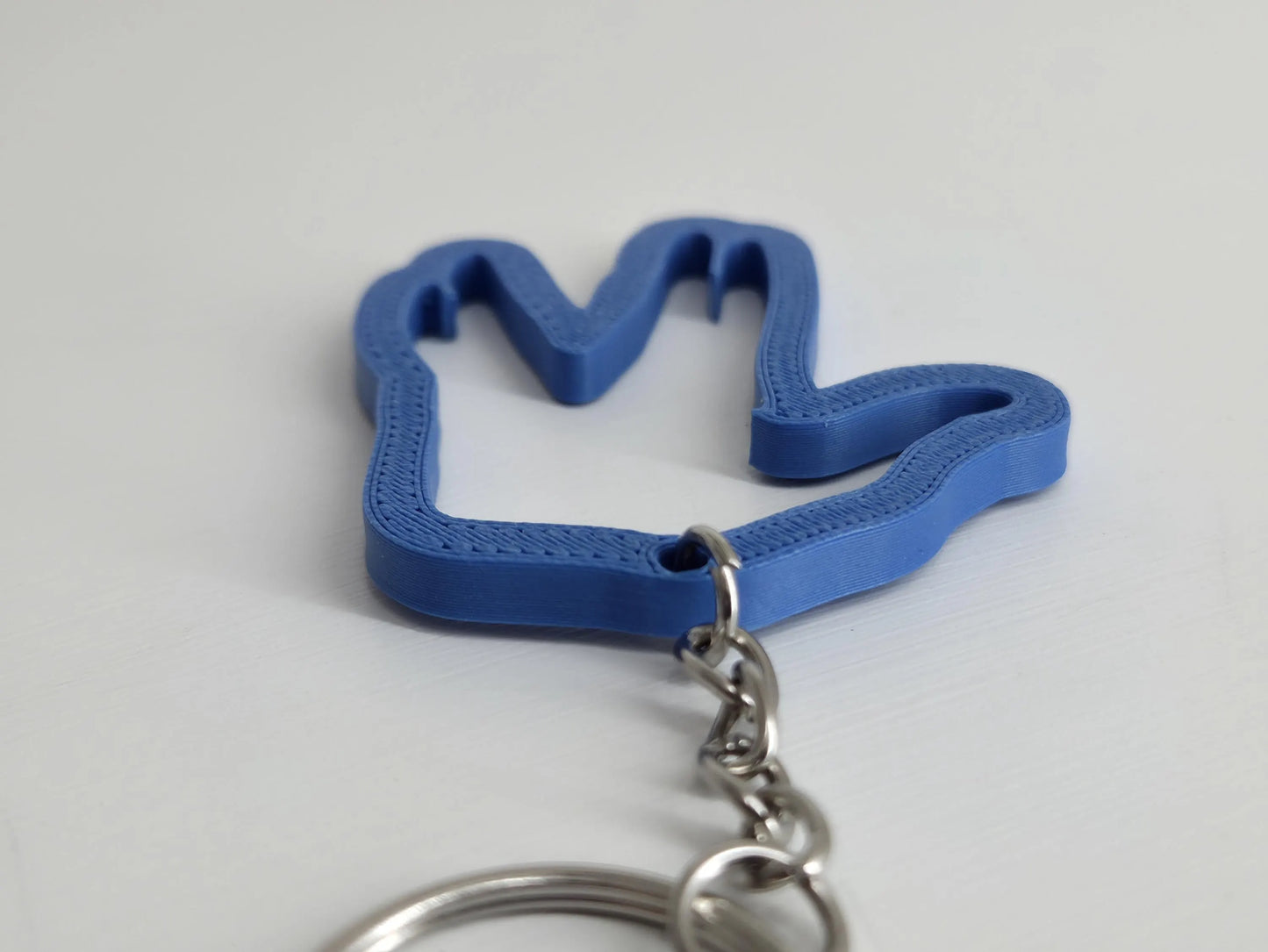 Star Trek Inspired Live Long and Prosper Keychain