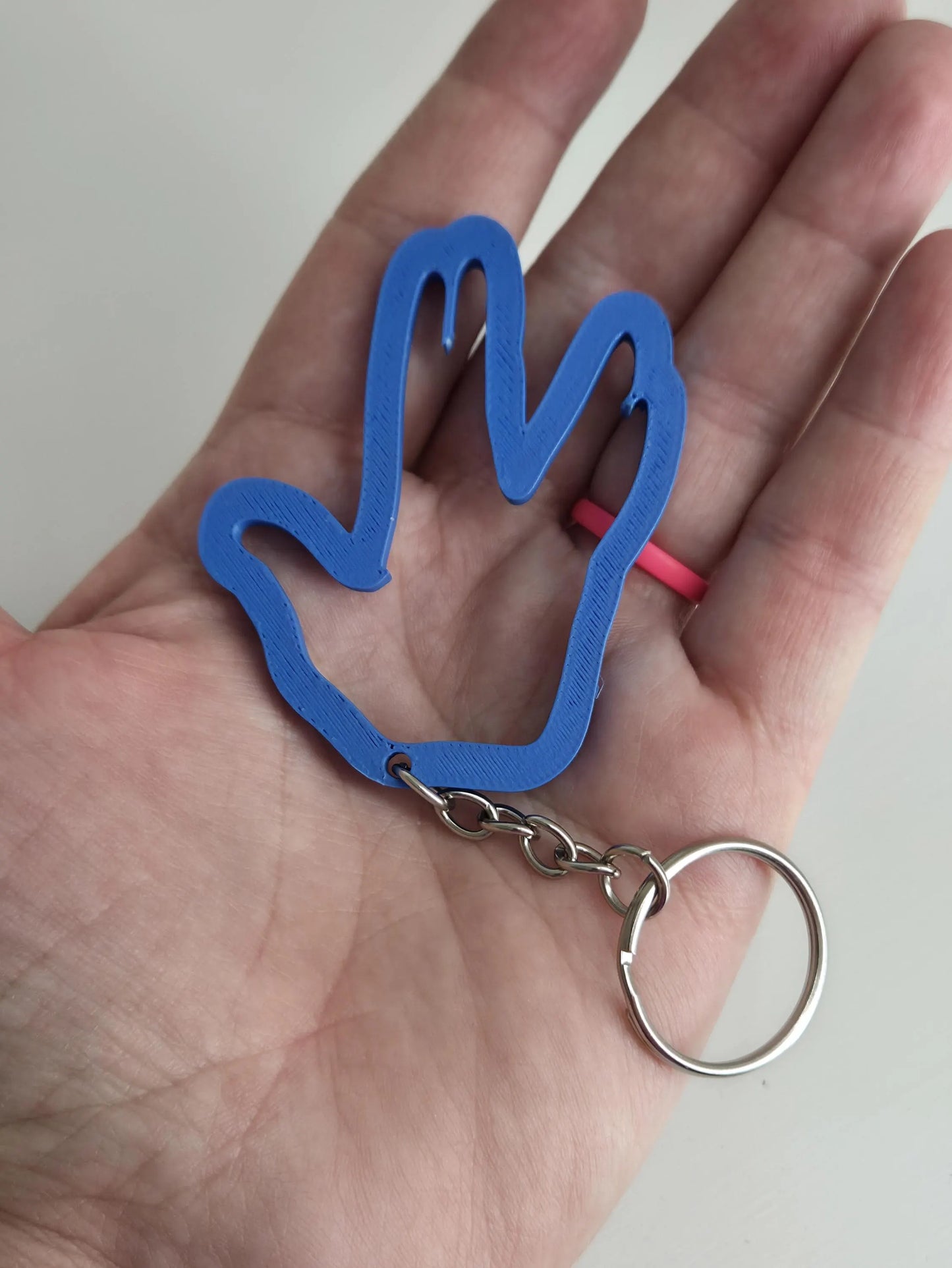 Star Trek Inspired Live Long and Prosper Keychain