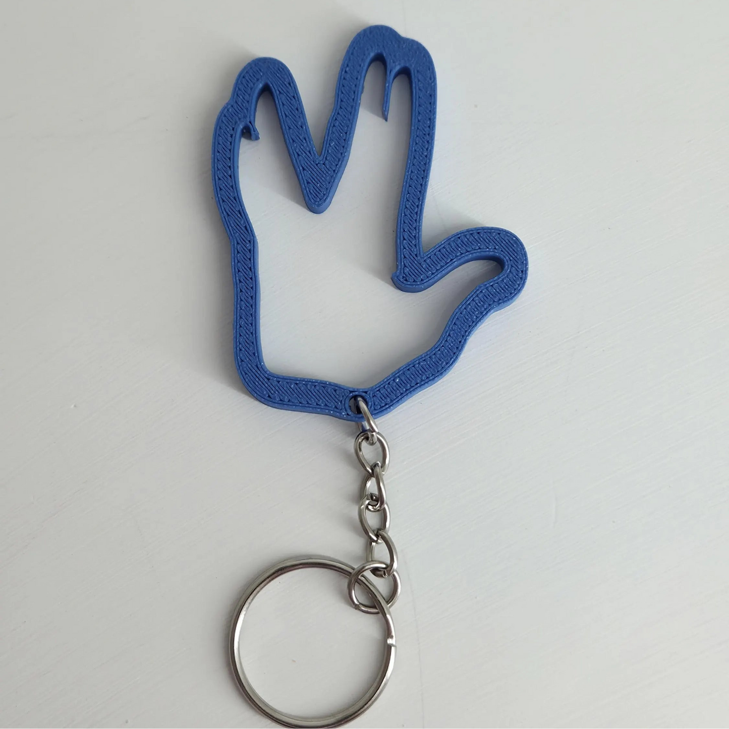 Star Trek Inspired Live Long and Prosper Keychain