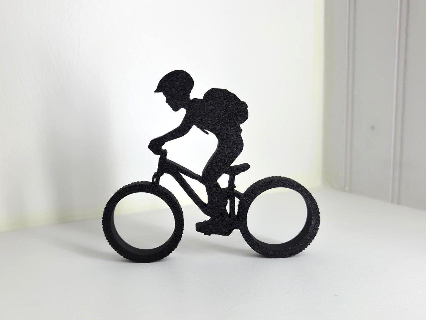 Two by Two Cyclist Sculpture Set