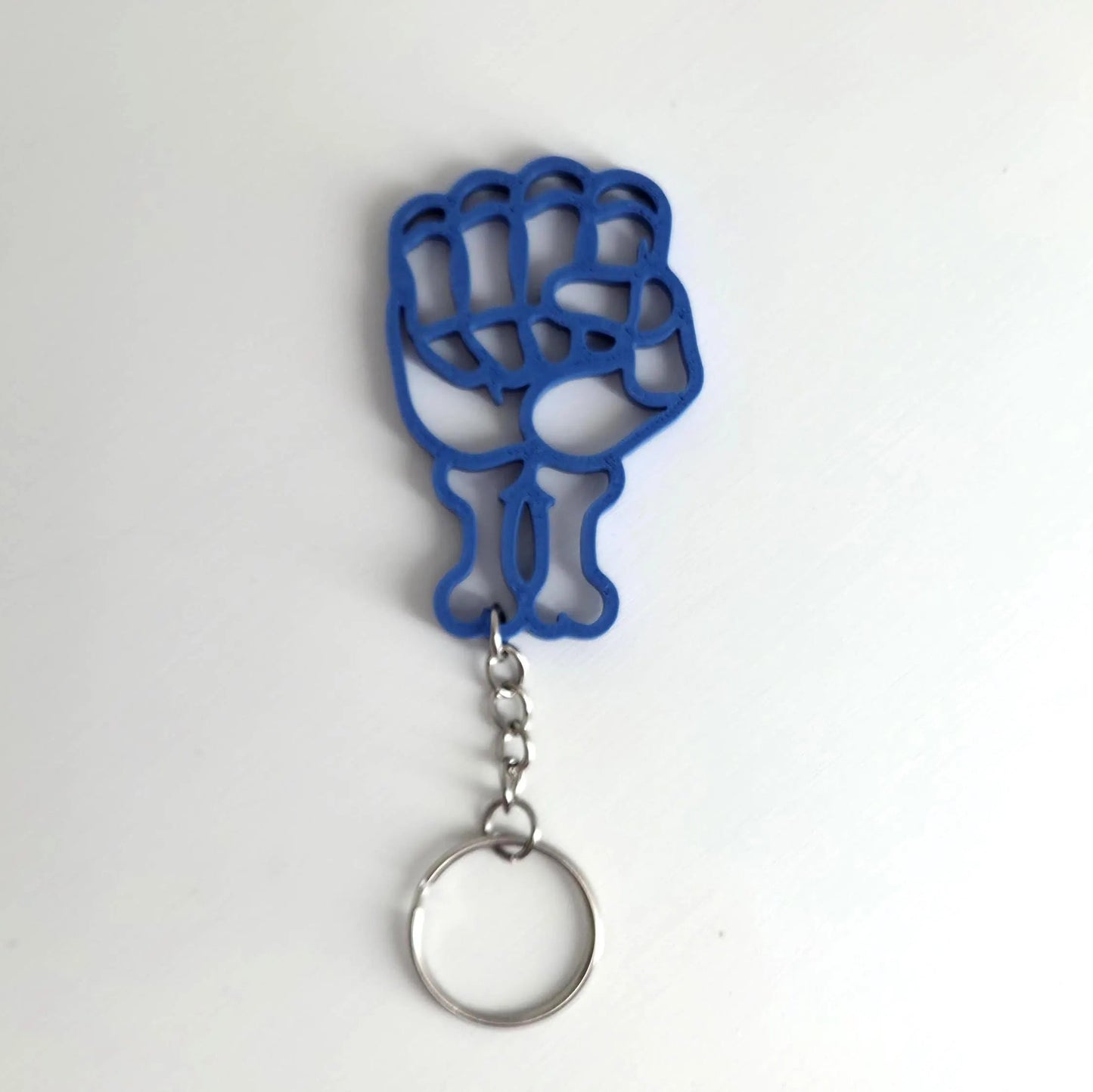 Skeleton Fist Keychain