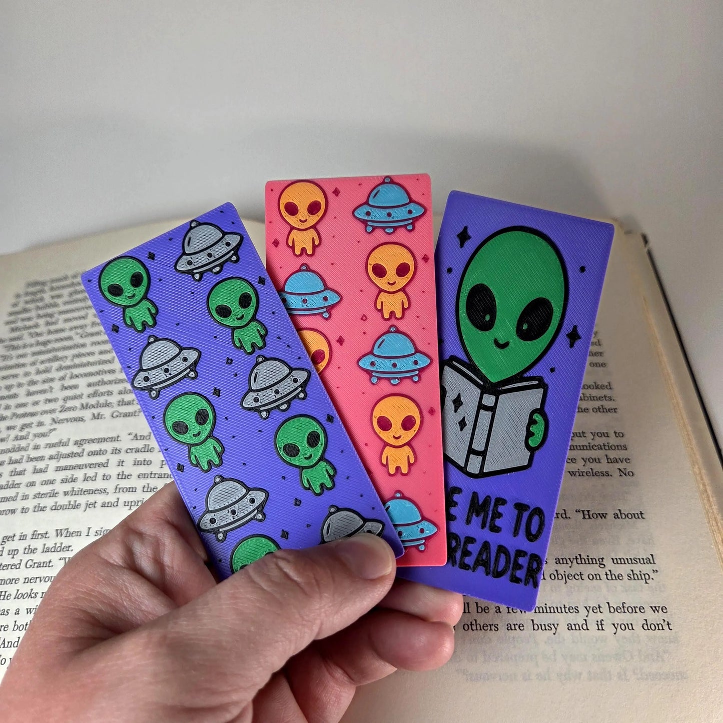 Alien & UFO Bookmark
