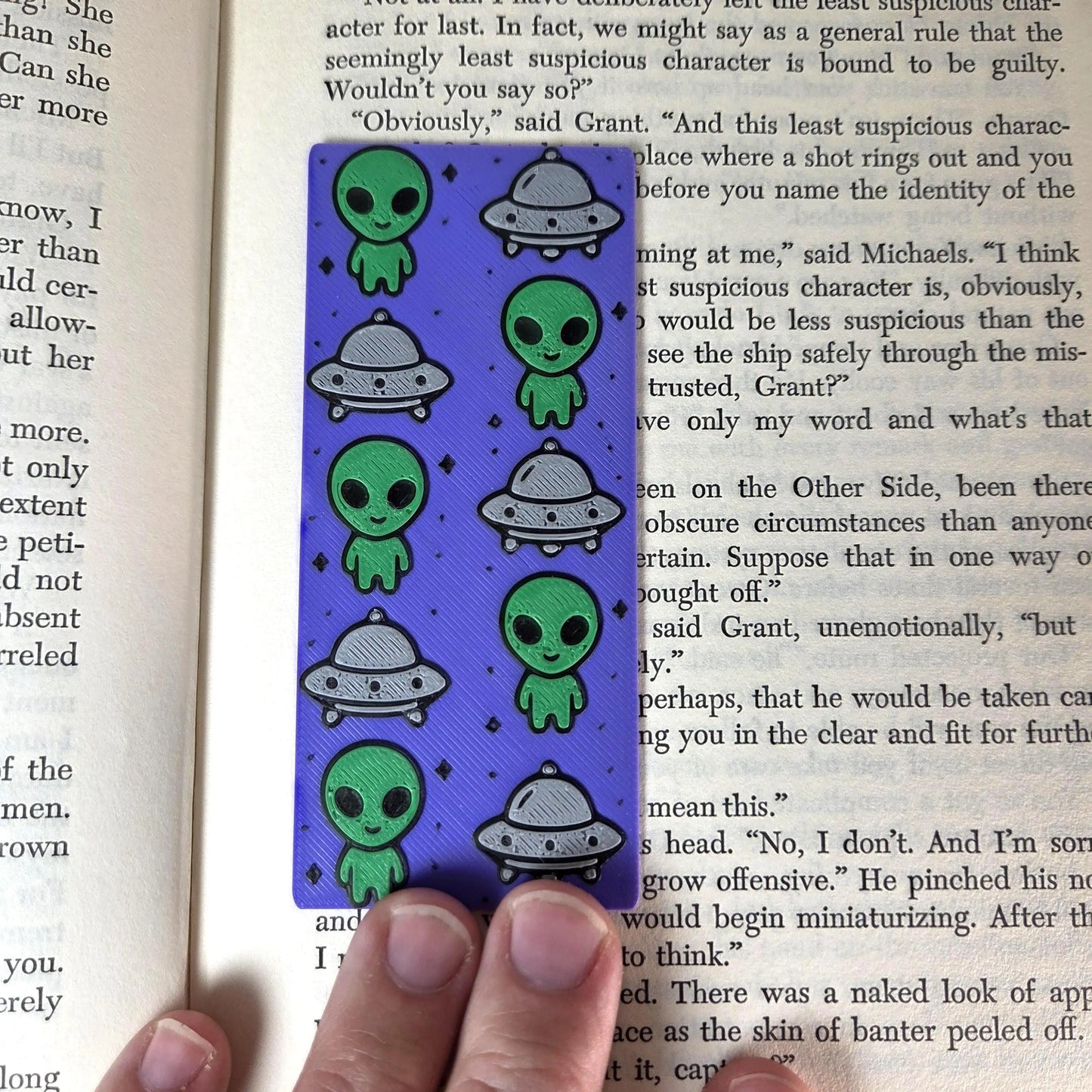 Alien & UFO Bookmark