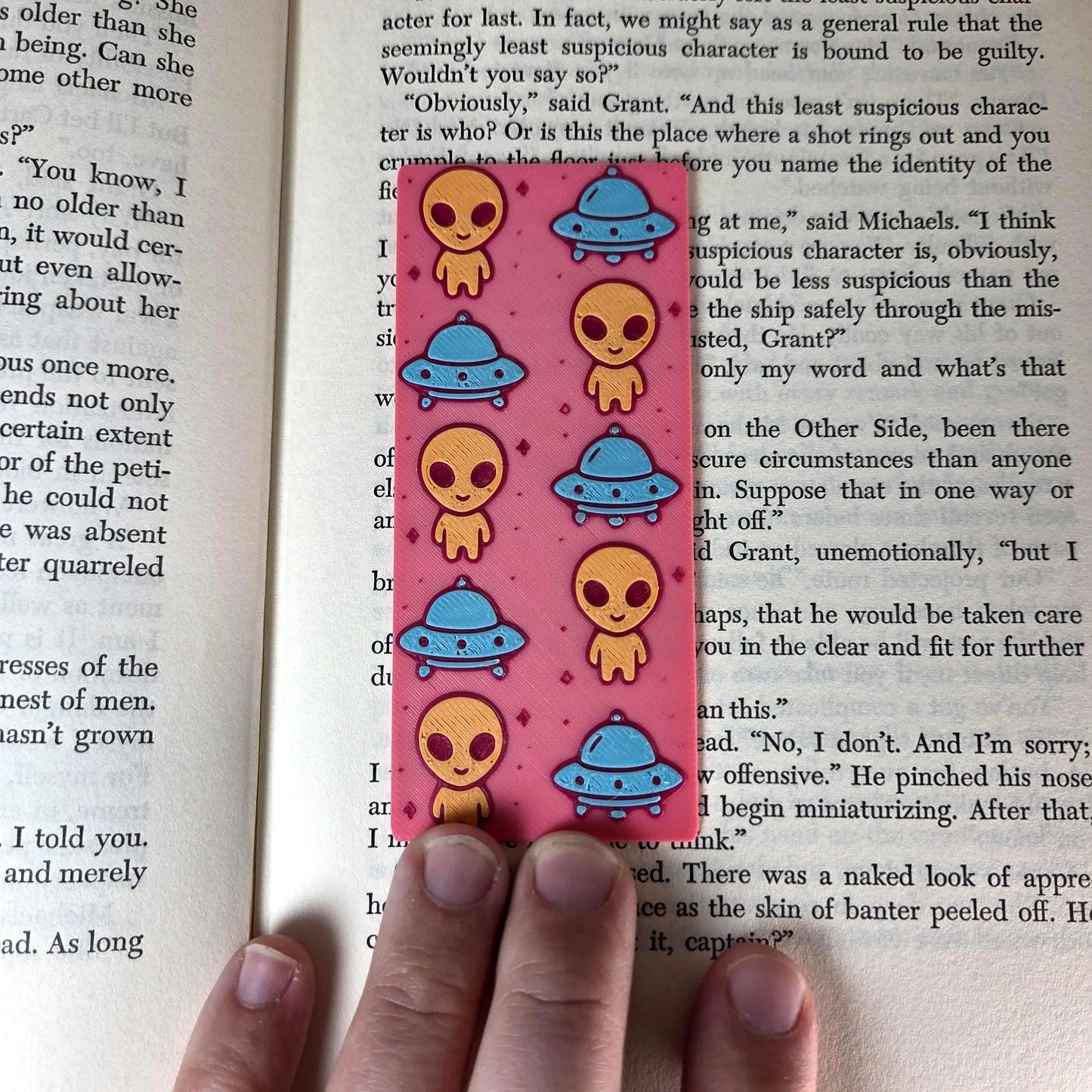 Alien & UFO Bookmark