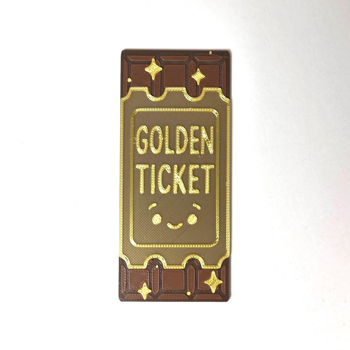 Golden Ticket Bookmark