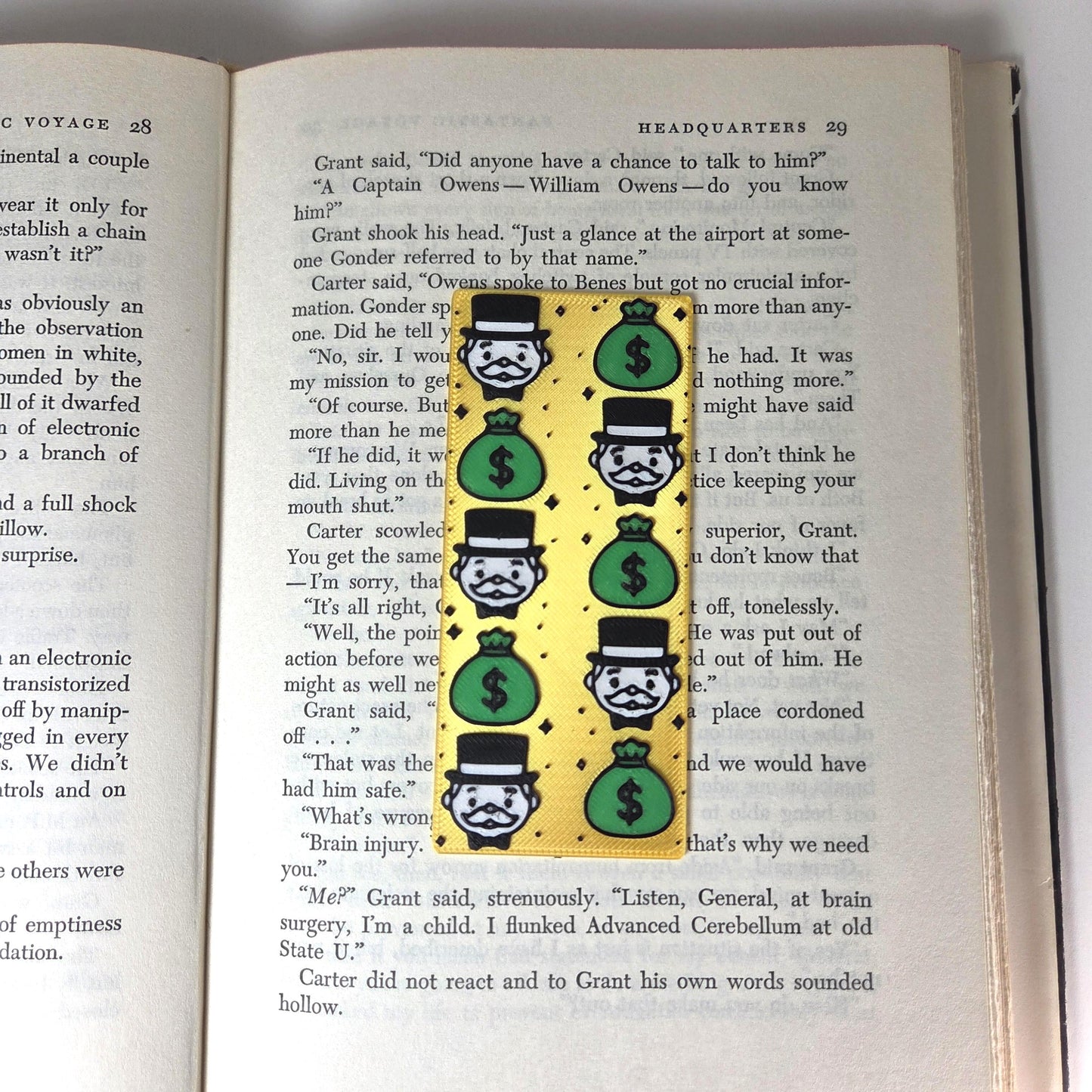 Money Bag Bookmark