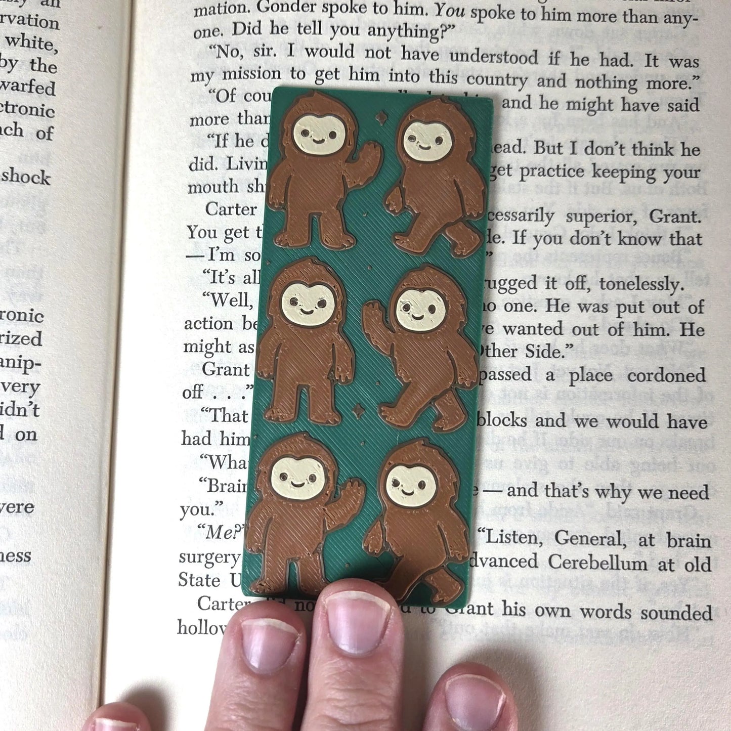 Bigfoot Bookmark