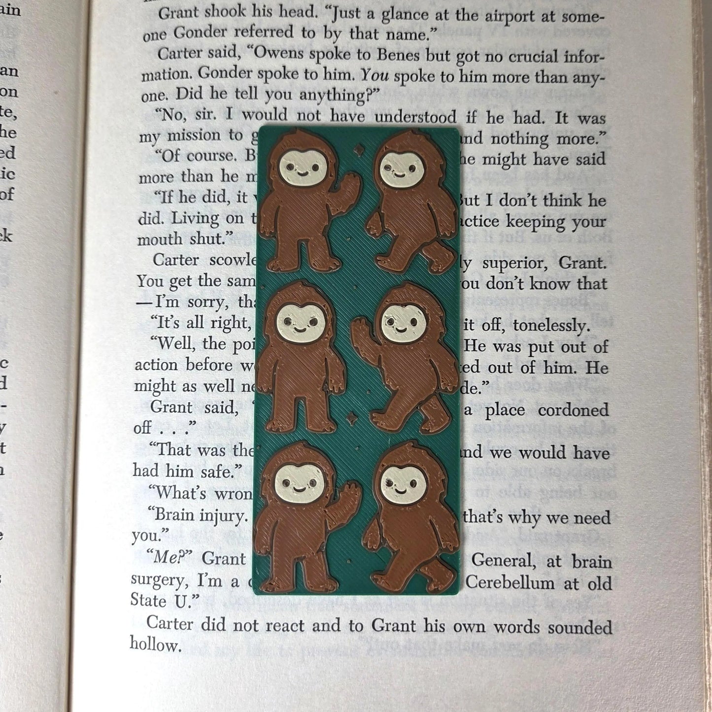 Bigfoot Bookmark