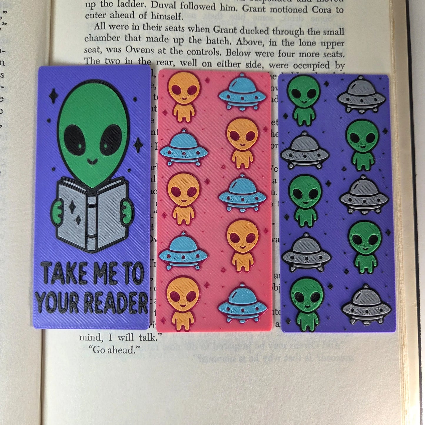 Alien & UFO Bookmark