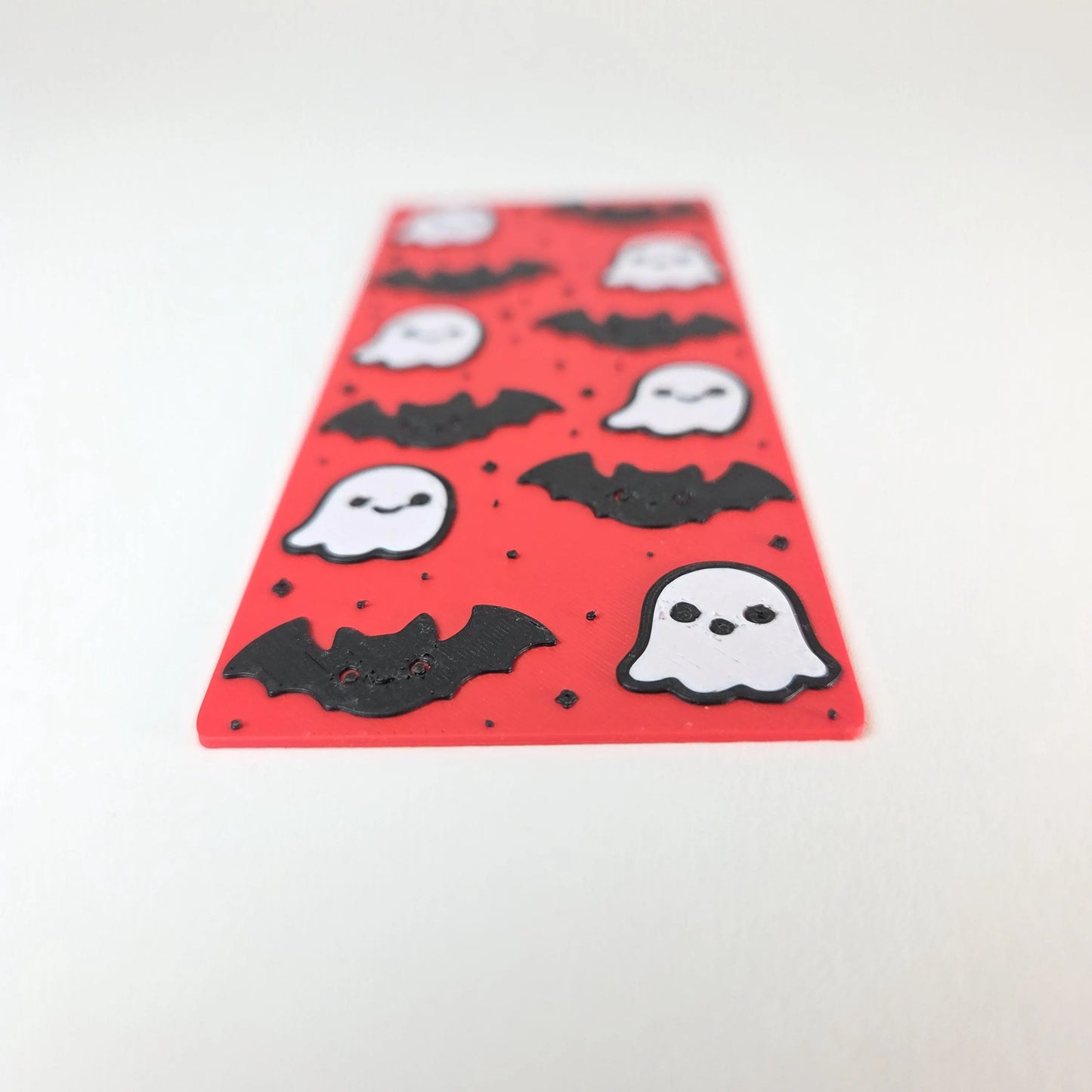 Ghost & Bat Halloween Bookmark