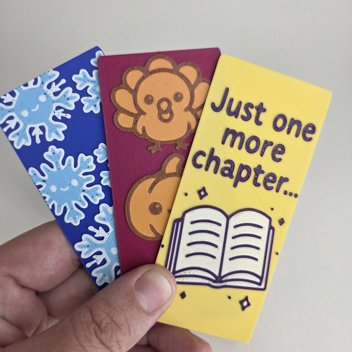 “Just One More Chapter” Bookmark