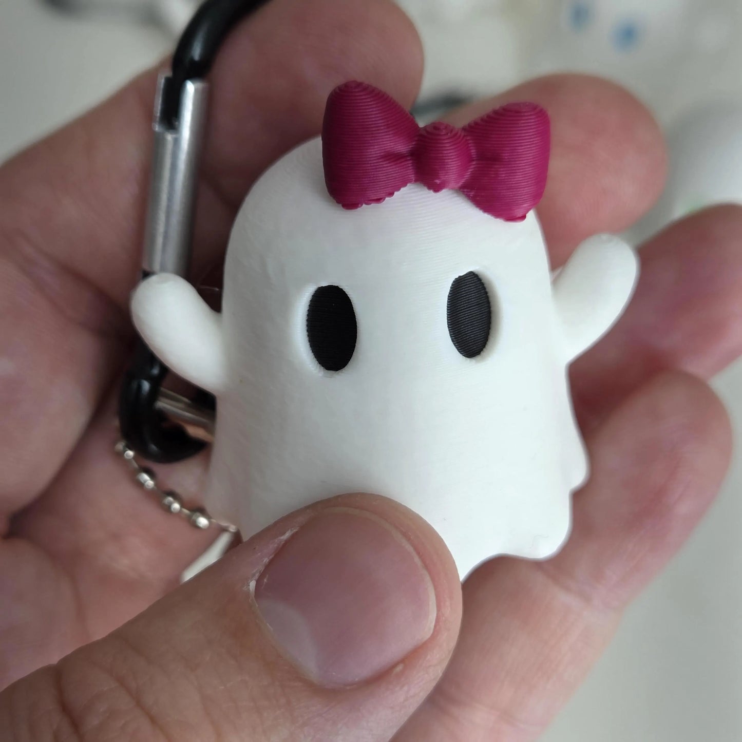 Cute Ghost Keychain