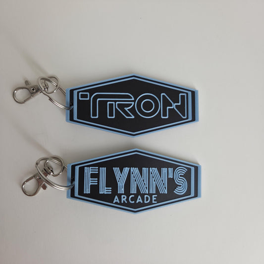 Special Edition Glow-in-the-Dark TRON & Flynn’s Arcade Keychain