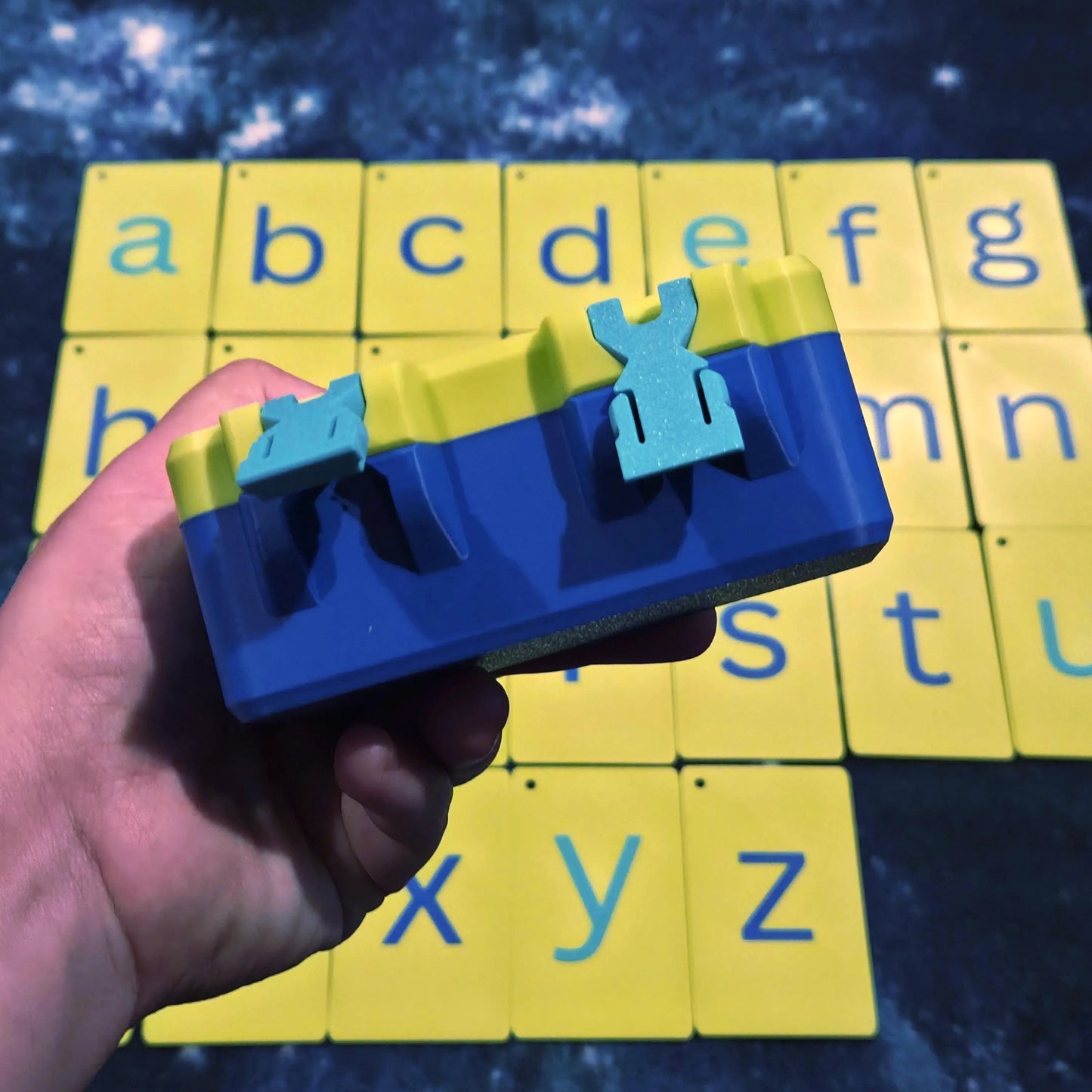 Phonics Flashcards with Storage Box & Steel Ring