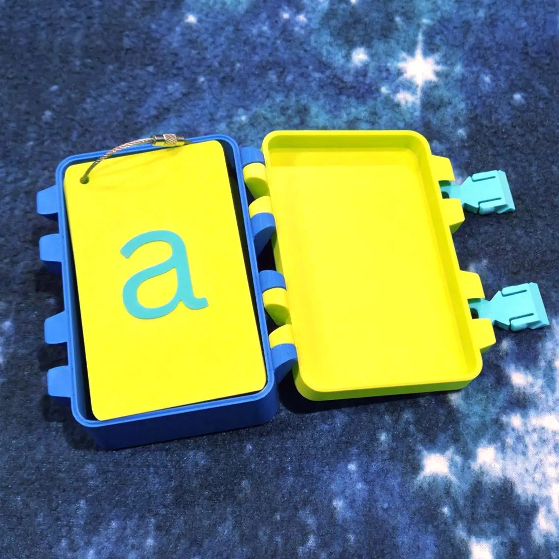 Phonics Flashcards with Storage Box & Steel Ring