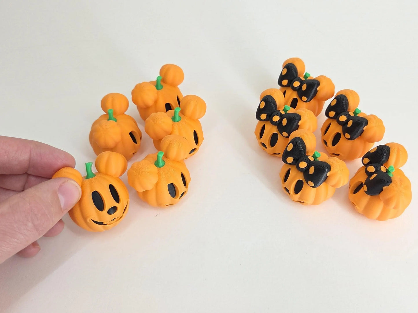 Mickey & Minnie Pumpkin Decorations