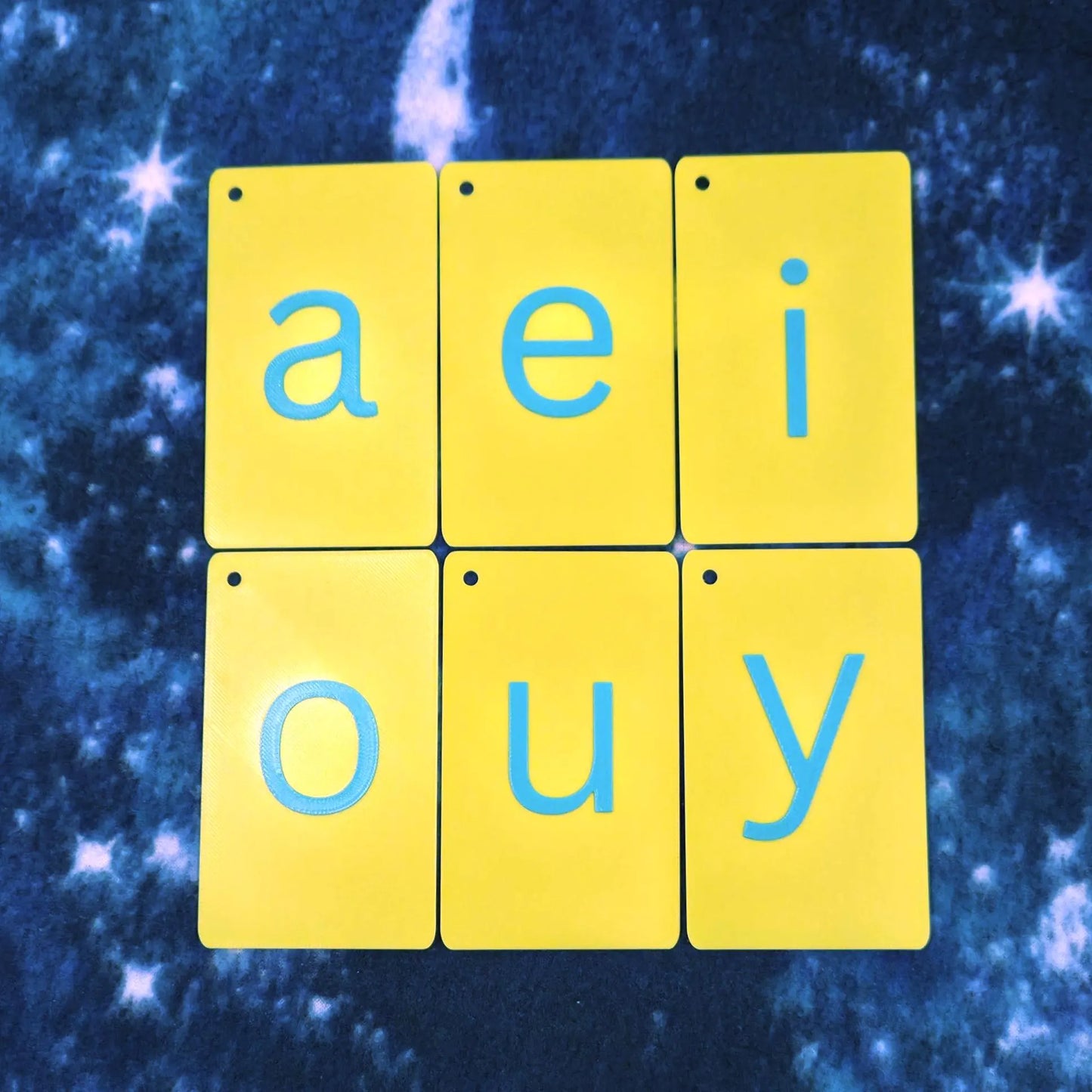 Phonics Flashcards with Storage Box & Steel Ring