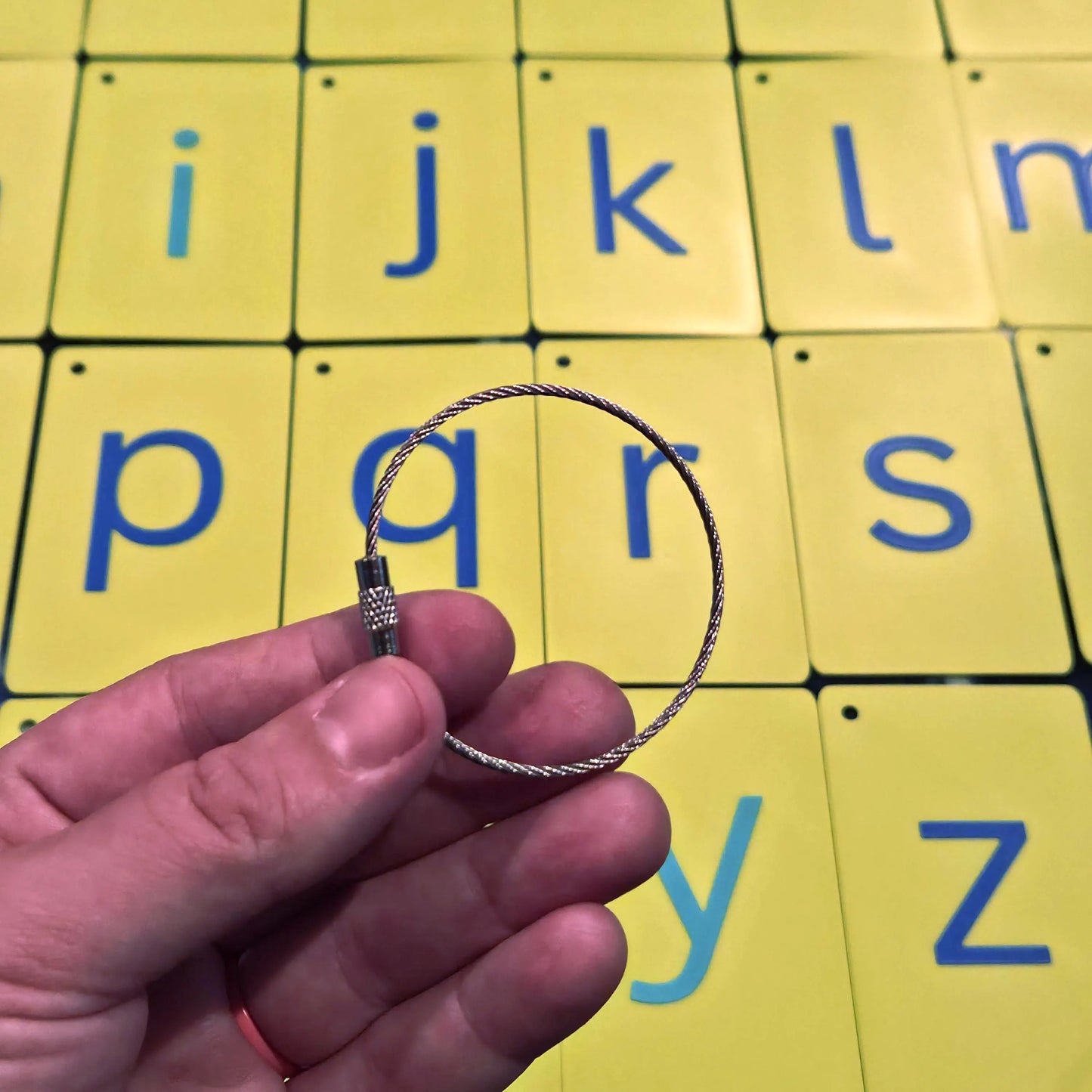 Phonics Flashcards with Storage Box & Steel Ring