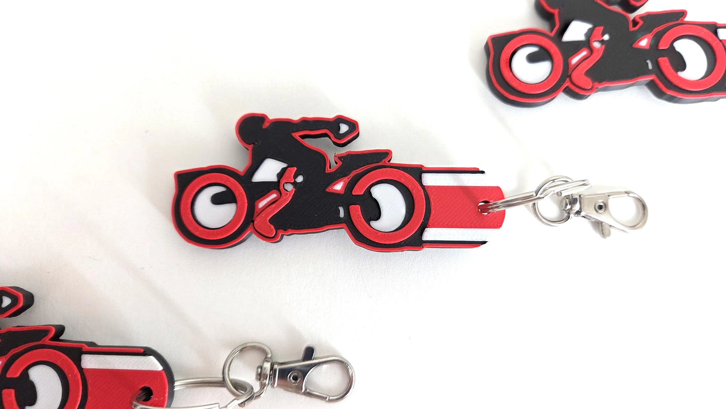 TRON Ares Lightcycle Keychain